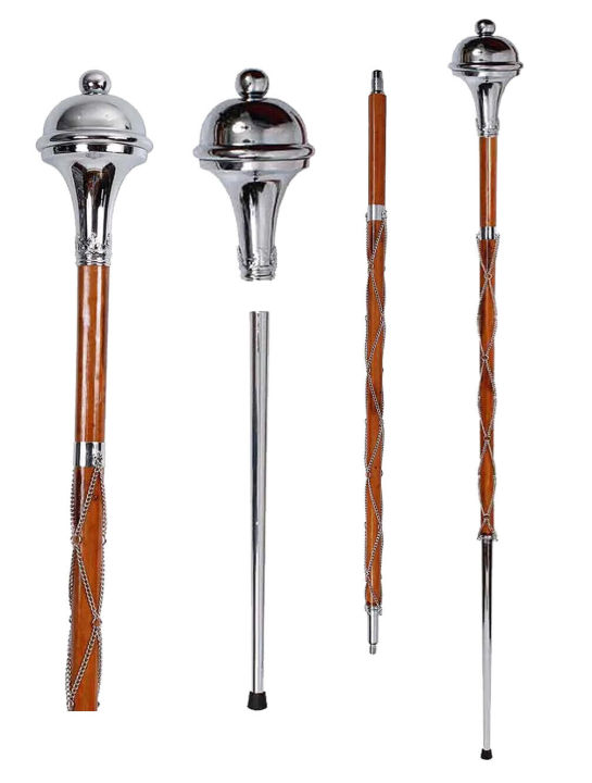 Drum%20Major%20Band%20Leader%20Mace(Stick)%20-%20Staves%20&%20Stick%20Plain%20Head%20Ball%20Top%20Chrome%20Drum%20Major%20Mace%20Gpc-1097%20-%20Image%204