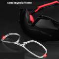 RockBros Cycling Polarized Sunglasses Outdoor Windproof Myopia Frame Running Driving Bicycle Sports UV Sunglasses 5 Lense. 