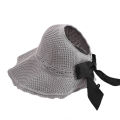 Yfashion Straw Hat Korean Style Sun Hat Women'S Fashion Hollow Hat Summer Travel Foldable Sun Hat Big Brim Bow Straw Hat Wholesale. 