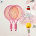 Children's Badminton Tennis Set Tennis Racquets Kids Tennis Rackets for Girls Starter Players Beach. 