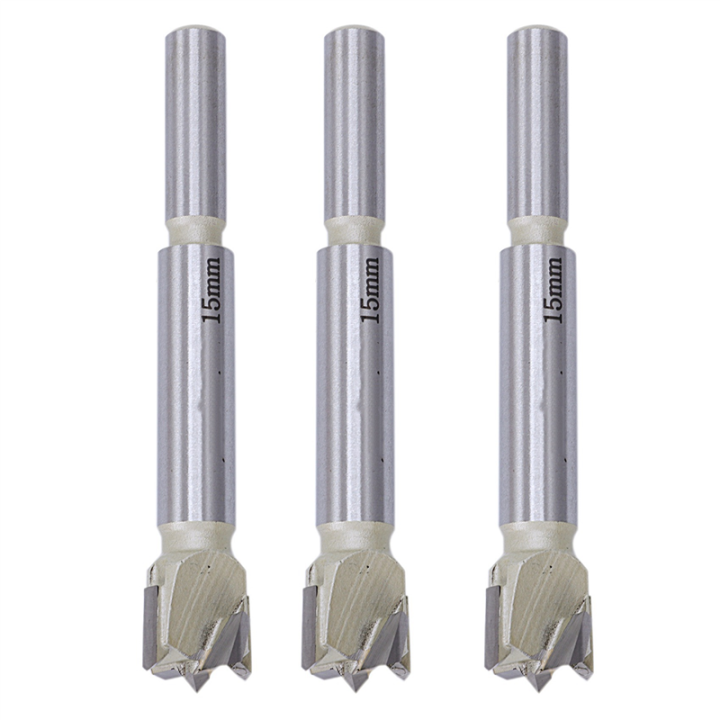 3pcs 15mm Forstner Tip Woodworking Tool Hole Saw Cutter Hinge Boring ...