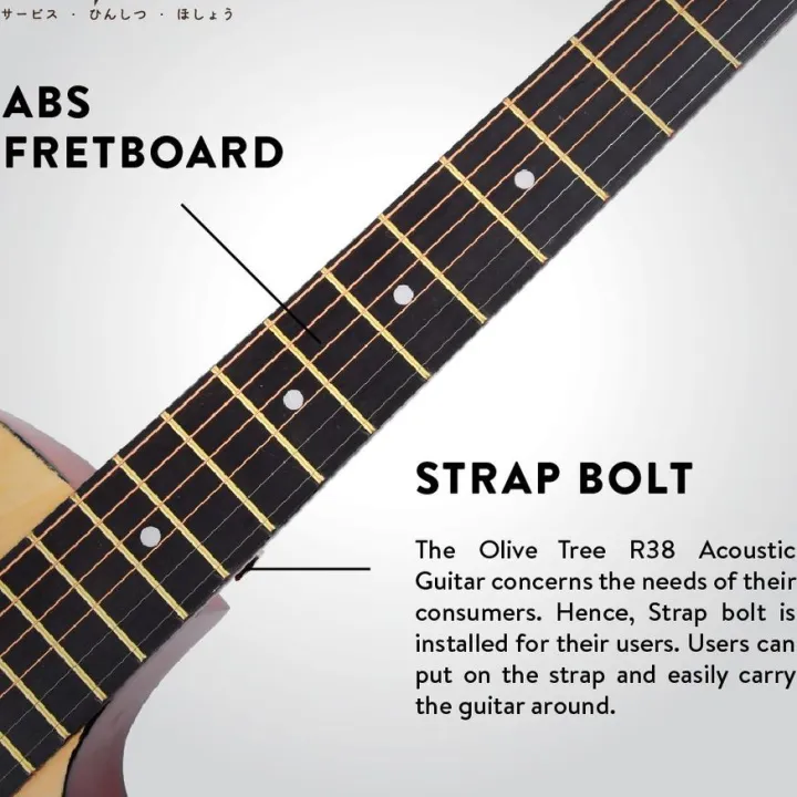 38''%20Acoustic%20Box%20Guitar%20with%20Bag%20Pick%202%20year%20Warranty%20Standard%20Size%20Hand%20Made%20Steel%20Strings%20Beginner%20level%20Box%20Guitar%20Truss%20rod%20Adjustable%20Fret%20board%20Black,%20Natural%20Wood,%20Blue%20%20the%20olive%20tree%20guitar%20Kabat%20Davis%20Kandy%20Musica%20-%20Image%202
