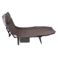 Adults Reclining Chaise Comfortable Convenient Foldable Multifunctional Emergency Disaster Relief Folding Camping Cot for Home. 