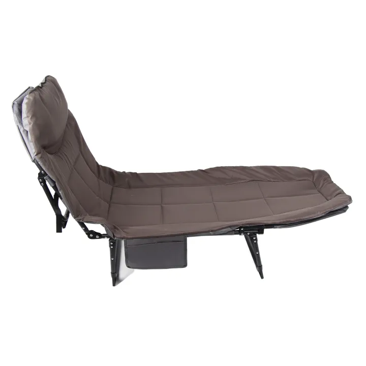Adults Reclining Chaise Comfortable Convenient Foldable Multifunctional Emergency Disaster Relief Folding Camping Cot for Home