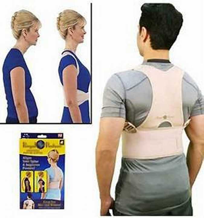 Royal Posture by Bulb Head - The Amazing Back Support Belt that Aligns Your Spine, Posture Corrector Brace (rpb)