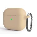 Air Pods Pro Case Cover Silicone + Hook Protective Case Skin for Air pod Pro With More Colors. 