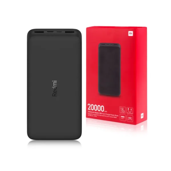Redmi Power Bank 20000mAh Dual Output Fast Charge - White