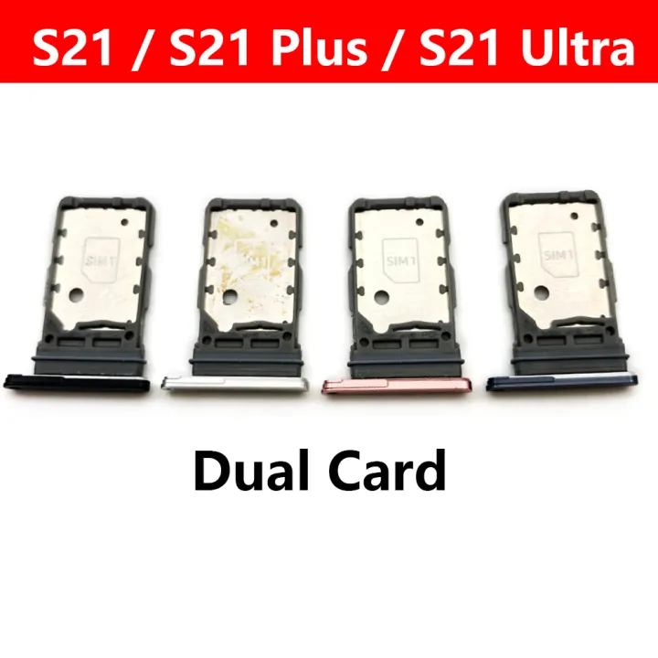 New%20For%20Samsung%20S21%20S20%20Plus%20Ultra%20Fe%20Dual%20SIM%20Card%20Slot%20SD%20Card%20Tray%20Holder%20Adapter%20Replacement%20Spare%20Parts%20-%20Image%205