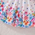 Dress For Kids 3-36 Months Korean Style Sleeveless Cute Button Summer Floral Princess Formal Dresses Ootd For Newborn Baby GirlBasketball. 