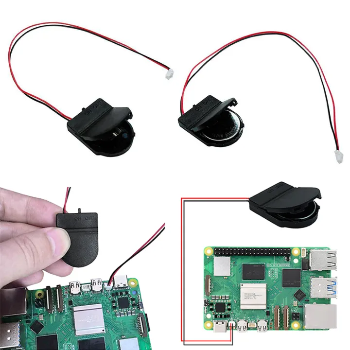 External Rtc With Box For Raspberry Pi 5 Rtc Box Rtc Clock Kit With /without For Rpi 5 Pi5 ...