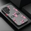 Cute Disney Stitch Angel Case For Samsung Galaxy S24 S23 S22 Ultra S21 S20 FE S10 Plus A15 A25 A35 A55 5G Note 20 10 Back Cover. 