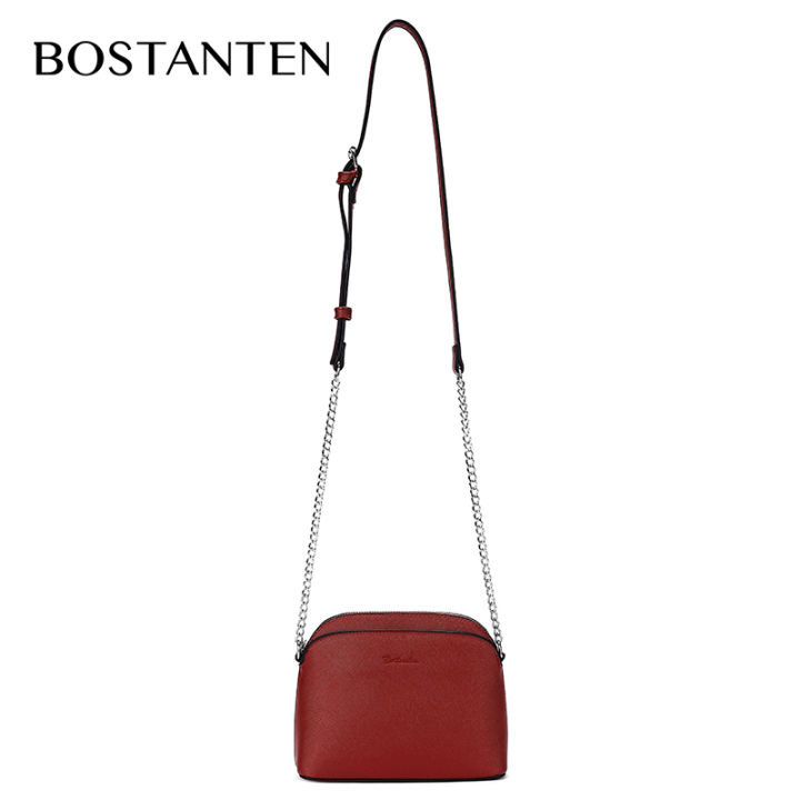 BOSTANTEN%20Women's%20Shoulder%20Bags%20For%20Women%20PU%20leather%20%20Zippers%20Sling%20Bag%20Pack%20-%20Image%203