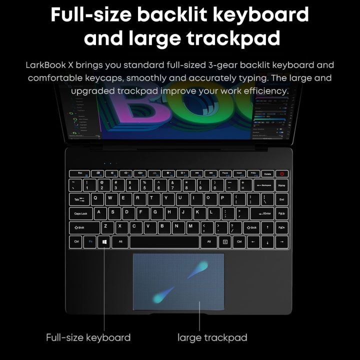 CHUWI%20LarkBook%20X%20,%20Touch%20Screen%2014"%20Laptop%20PC,%202240x1400P,%208GB%20RAM%20256GB%20ROM,%20Intel%20N5100%20Processor,%20WiFi,%20Type-C,%20Windows%2010%20Business%20Notebook%20Computer%20(LarkBook%20X)%20-%20Image%208