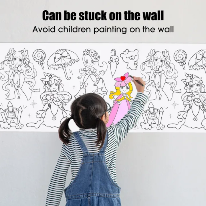 1%20Roll%20Color%20Filling%20Graffiti%20Scroll/%20DIY%20Children%20Sticky%20Drawing%20Paper/%20Creative%20Early%20Educational%20Painting%20Toys%20-%20Image%205