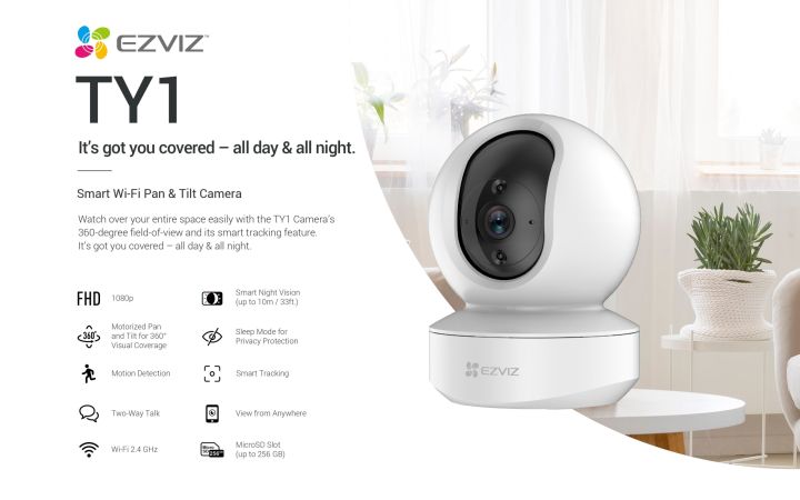 EZVIZ H6C PRO 3mp 2K | TY1 2MP wifi CCTV camera | Hikvision