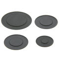 Universal Gas Cooker Hob Burner Cap (Set of 4)  4Pcs Cooker Hob Gas Burner Cap, Iron and Aluminum Black Cooker Hob Gas Burner Cap for Gas Burners. 
