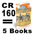 CR 160 single rule 5 books pack. 