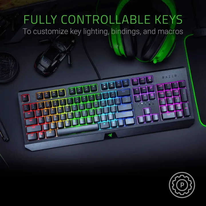 Razer%20BlackWidow%20Mechanical%20Keyboard%202019%20Gaming%20Office%20104%20Keys%20RGB%20Green%20Switches%20Wired%20Keyboard%20Black%20-%20Image%203