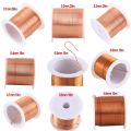 1-3Rolls copper lacquer wire 0.06mm -1.2mm Cable Copper Wire Magnet Wire Enameled Copper Winding Wire Coil Copper Wire. 