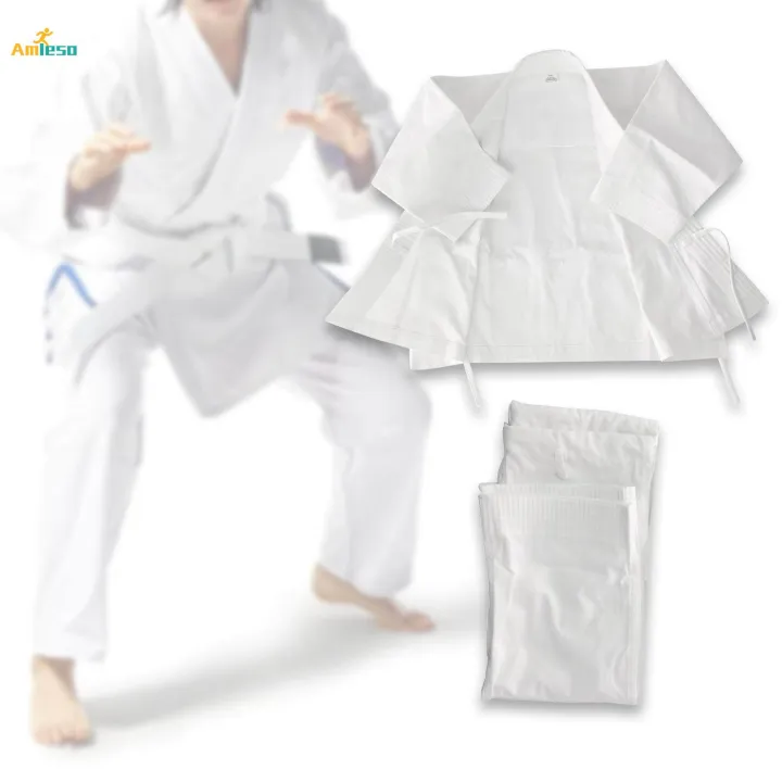 Karate%20suits%20Set%2010oz%20Men%20Women%20Karate%20Clothing%20for%20Karate%20Sparring%20Training%20140cm%20-%20Image%202