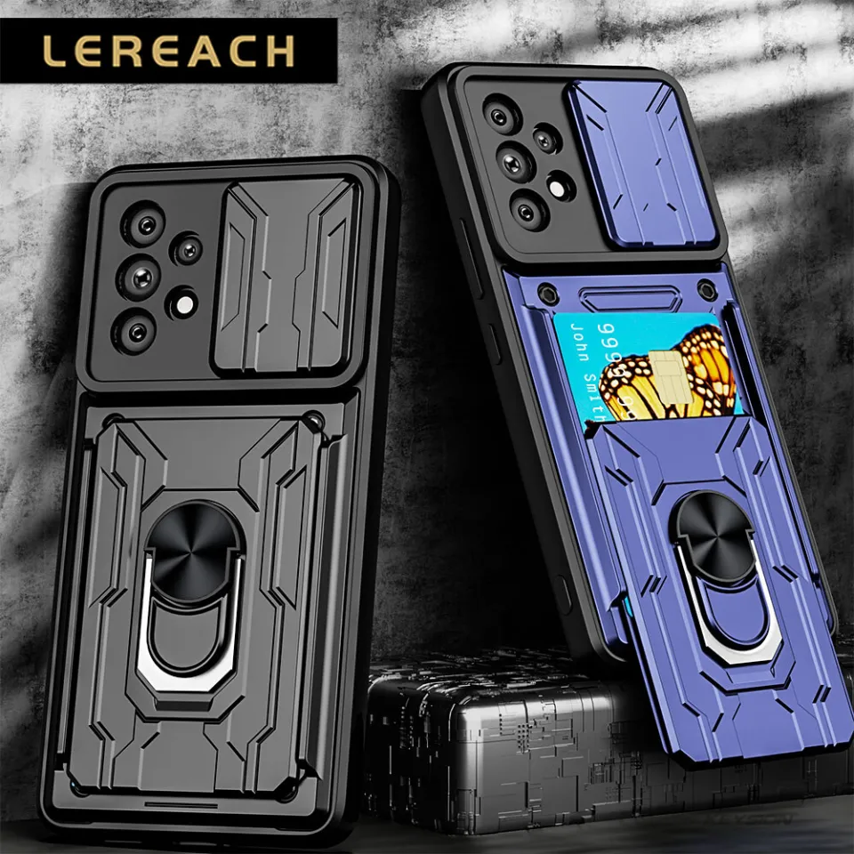 Lereach Case for Samsung Galaxy A51 4G Phone Case Camera Armor