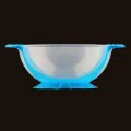 FEEDING BOWL ABN8006- (TRANSPARENT -LTD) Baby Feeding Bowl Training Bowl Spoon Cutlery Set Baby Transparent Suction Cup Bowl With Warm Spoon Training Bowl Set |  |Blackkito|. 
