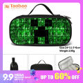 New My World Pencil Case Stationery Case Pencil Box Large Capacity Minecraft Creeper Pencil Case MC Peripheral. 