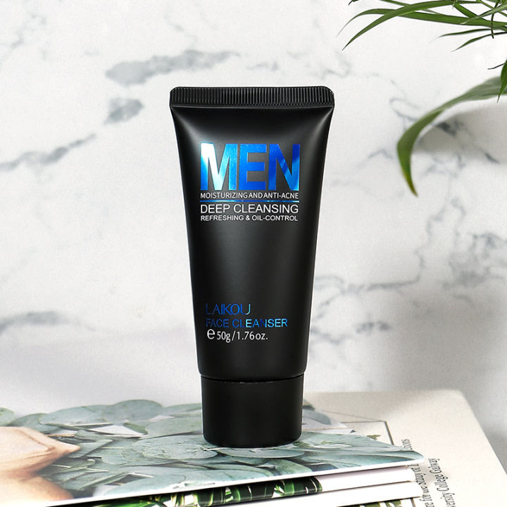 %E3%80%90Porvo%E3%80%91LAIKOU%20Men's%20Scrub%20Facial%20Cleanser%2050g%20Cleanser%20Skin%20Care%20Products%20Facial%20Cleansing%20-%20Image%202