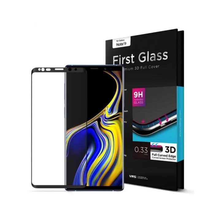Samsung Note 8 High Qality Slim Full Clue Tempered Glass - Black border