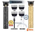 Vintage T9 Electric Hair Cutting Machine Hair Clipper Professional Men Shaver Dragon Black. 