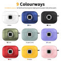Lenuo For AirPods 4 3 Case 2021 AirPod 1 2 pro 2 Protective Case / Cover Leica With Buckles Bluetooth Earphone Case Gift. 