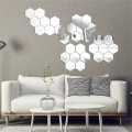 Hexagon Mirror 12 PCS. 