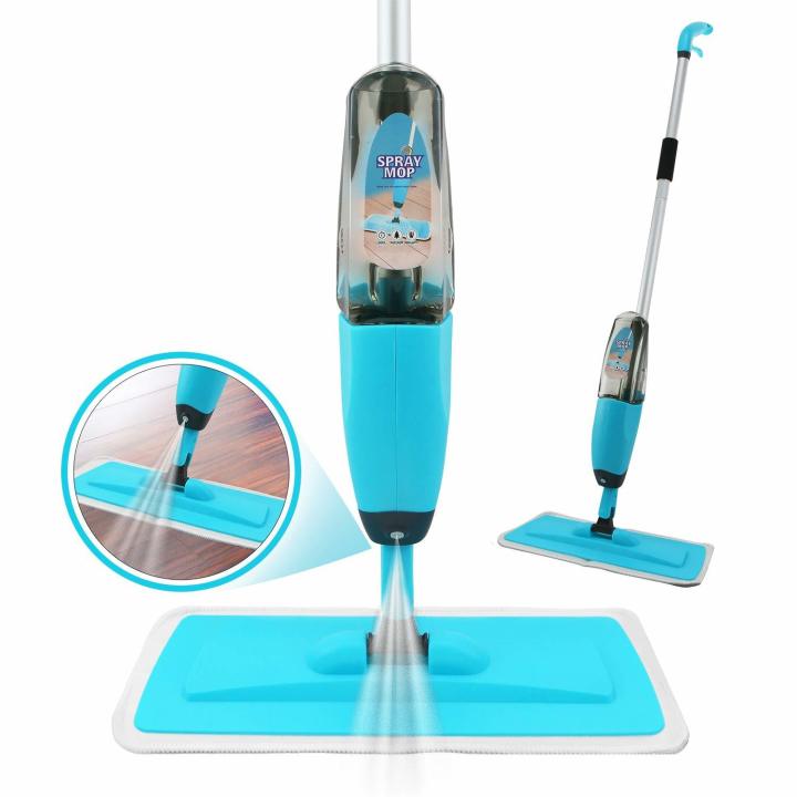 Easy & Healthy Spray Mop With Microfiber Washable Cleaning Pad Modern Moper