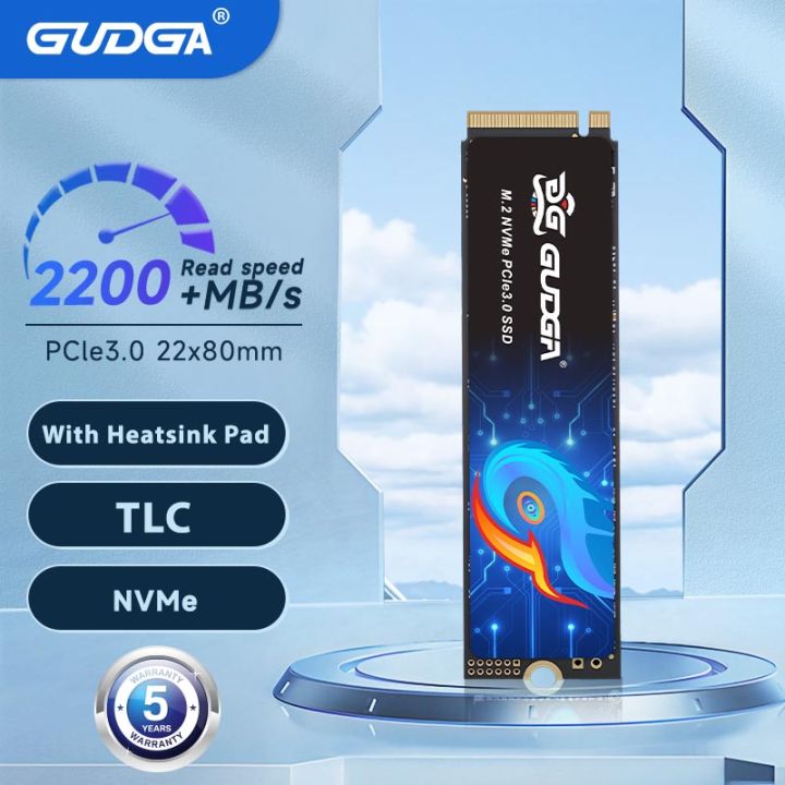 GUDGA SSD Nvme M2 1TB 512GB 256GB 128GB Pci-e 3.0x4 SSD Nvme Internal ...