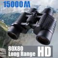 Sky Watcher Telescope Original 15000M HD High Power Telescope Binoculars 80X80 Long Range Optical Glass Lens Low Light Night Vision Sports Scope. 