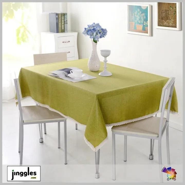 Modern Table Cloths in 6 Colors. 51" x 67"