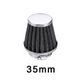 35mm-Universal Motorcycle Air Filter Motorbike Carburetor Air Intake Pipe Mushroom Head Repalcement. 