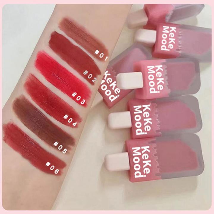 Lip%20Tint%20Creative%20Velvet%20Matte%20Moisturizing%20Silky%20Smooth%20Ice%20Cream%20Lips%20Makeup%20Lipstick%20Cute%20Soft%20Mist%20Cosmetics%20Lipgloss%20-%20Image%202