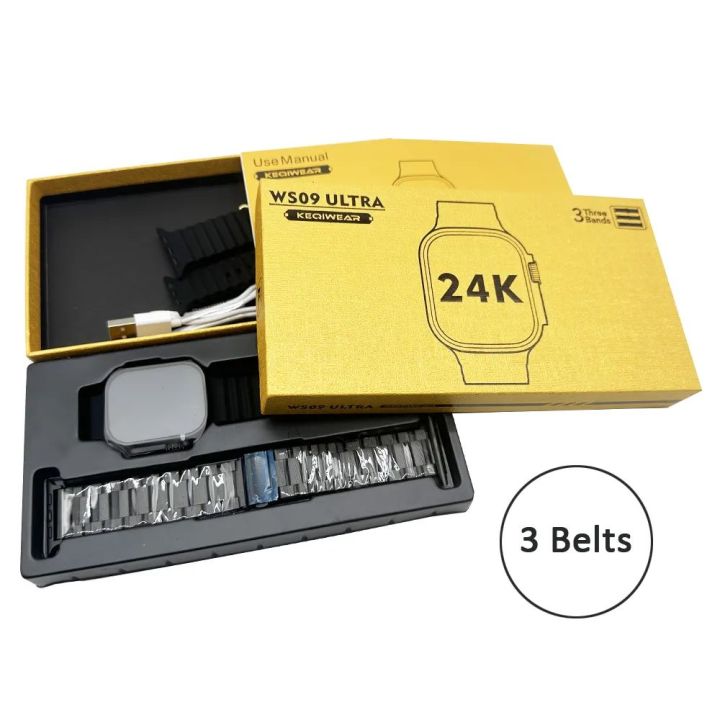 24K%20Watch%208%20Smartwatch%20WS09%20ULTRA%20Luxury%20Metal%20Strap%20NFC%20Waterproof%20Wrist%20Clock%20Ws09%20ultra%2049mm%20Gold%20Business%20Men%20Smart%20Watch%20-%20Image%205