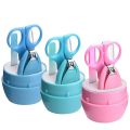 4-in-1 baby nail kit, suitable for children's baby hand and foot care nail scissors. 