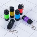LOUISIS Rechargeable Portable USB Charger Camping Torch Lamp Mini Lamp LED Light Keychain Flashlight Keychain USB Mini Torch Keychain Pocket Torch.