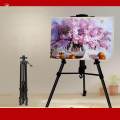 Easel Stand Adjustable Height Homes Wood Board Tripod Display Easel. 