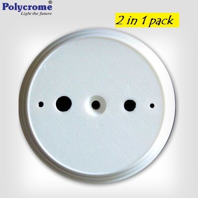 Round block electric wire bulb switch 2 pcs in one pack