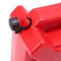 Motorcycle Red 3L Backup Fuel Tank Plastic Petrol Tanks Canister ATV. 
