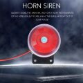 Wired Mini Siren for Home Security Alarm System Horn Siren 120dB 12V. 