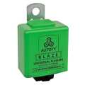 Autofy Blaze Universal Hazard Flasher Relay Highway Indicator Flasher for All Bikes LED & Bulb Indicators (with Switch). 