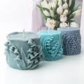 Plaster Flip Sugar Mold Desktop Ornaments Soap Resin Plaster Making Set DIY Handmade Aromatherapy Plaster Mould Lily Of The Valley Pillar Silicone Candle Mold. 