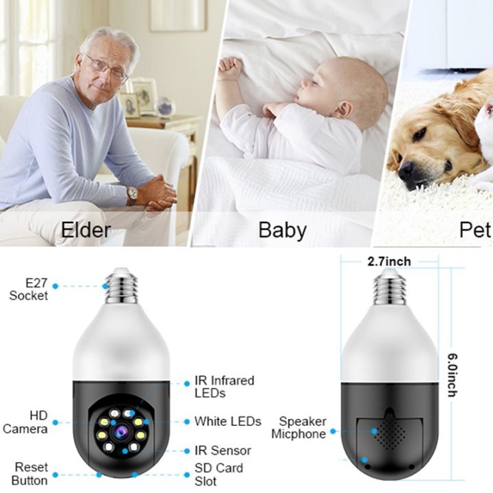 720/1080P%20%20IP%20Camera%202.4G%205G%20WI-FI%20Surveillance%20Camera%20E27%20Bulb%20Lamp%20CCTV%20IR%20Night%20Vision%20Motion%20Detection%20Home%20Security%20Camera%20Two-way%20Auto%20Tracking%20Audio%20Network%20PTZ%20Camera%20-%20Image%209