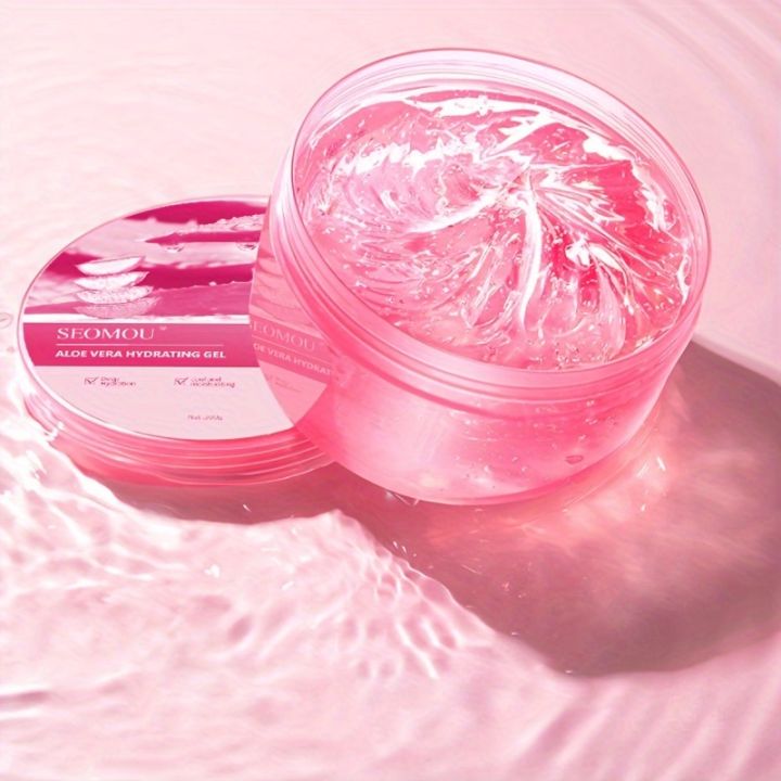 SEOMOU%20Aloe%20Vera%20Gel%20300g%20Hydrating%20Moisturizing%20Soothing%20Gel%20Men%20And%20Women%20Cream%20Moisturizing%20Rejuvenation%20Care%20Face%20-%20Image%204