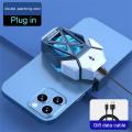 HXSJ Phone Cooler Phone Magnetic Radiator ABS Game Cooler System Quick Cooling Fan For Iphone Xiaomi Black Shark With Battery. 